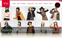 VIS服饰购物网站