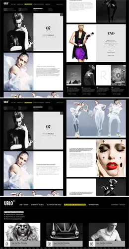 Ublo时尚网页设计