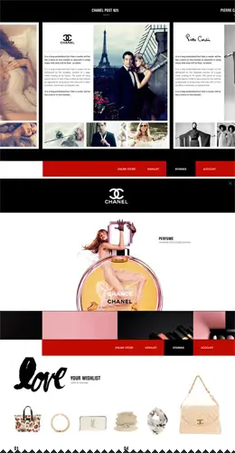 Cantharide时尚网页设计