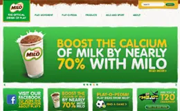 MILO牛奶网站
