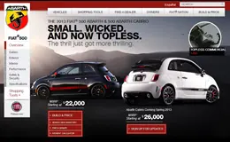 FIAT500汽车美国网站