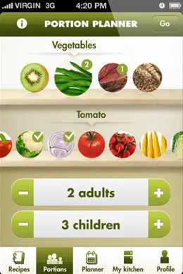 爱食物恨废物的应用程序手机界面设计