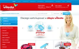 Sklep Vileda清洁产品公司网站