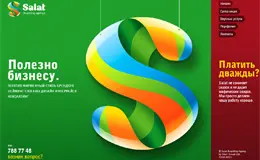 Salat品牌设计公司网站