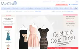 ModCloth复古服装购物网站