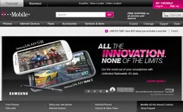 T-Mobile数码购物网站