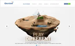 Golfzon品牌网站