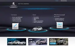 标致汽车挪威官方网站