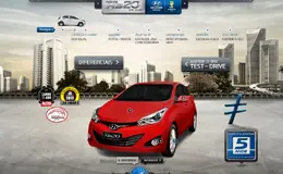 现代汽车HB20车型网站