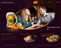 Fanaberia餐厅酒吧咖啡厅网站设计欣赏