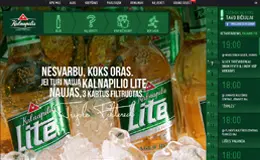 Kalnapilis啤酒网站