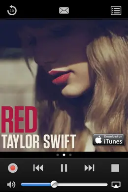 TuneIn广播电台应用手机界面设计