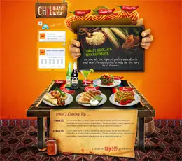 墨西哥食品网站截屏设计欣赏