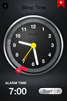 睡眠闹钟手机应用界面设计