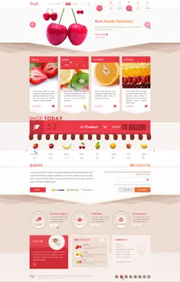 水果店网站设计欣赏