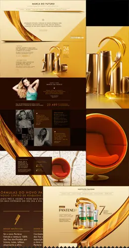 MARCA DO FUTURO时尚化妆品网站设计欣赏