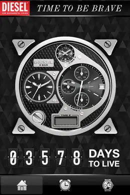 DaysToLive计数器工具手机界面设计