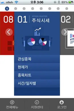 三星证券MPOP手机应用界面设计