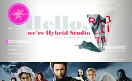 混合工作室专业设计电影网站