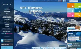 比利牛斯山脉的滑雪胜地