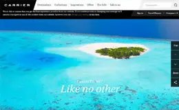 Carrier豪华定制假期