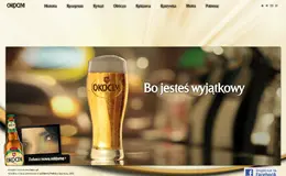 Okocim啤酒网站
