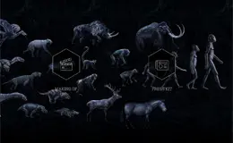 六面体，讲述的故事，人类的进化。