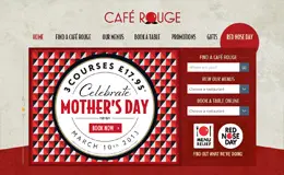 CafeRouge咖啡厅网站