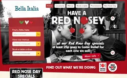 Bella Italia餐馆网站