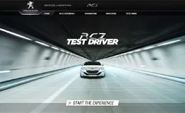 标致RCZ测试驱动程序网站