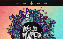 怪物的拥抱插画家和设计师