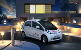 创新的电动三菱汽车网站