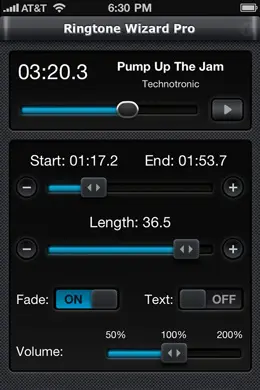铃声精灵专业版手机应用界面设计