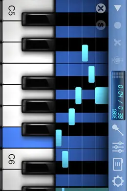 50in1学习弹钢琴手机应用界面设计