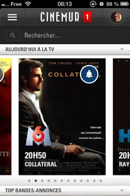 Cinemur个人电影助理手机应用界面设计