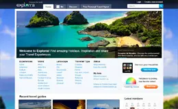 Explorra旅游指南网站