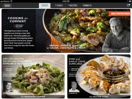 Panna视频烹饪杂志iPad应用程序界面设计