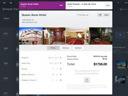 Tripshare旅行应用程序iPad版界面设计
