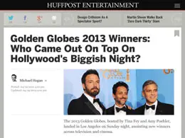 赫芬顿邮报iPad应用程序界面设计