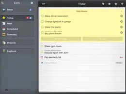 Things iPad应用程序界面设计