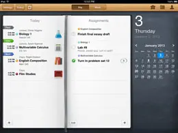 iStudiez先进的学生策划iPad应用界面设计