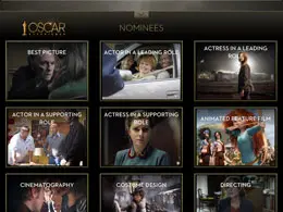 奥斯卡奖iPad应用程序界面设计