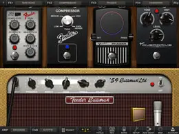 AmpliTube Fender iPad版界面设计