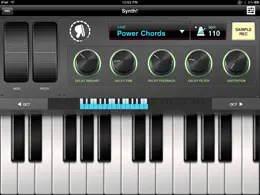 Synth和弦合成器iPad版界面设计