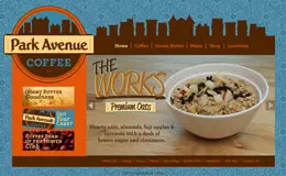 公园大道咖啡网站