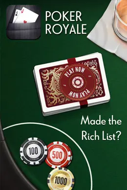 皇家扑克游戏手机界面设计