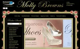 Molly Browns舞会礼服