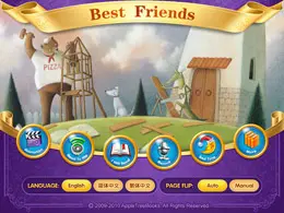 GuruBear动画故事教育iPad界面设计