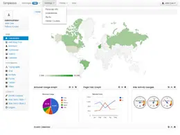灰白色搭配的后台管理系统界面设计欣赏