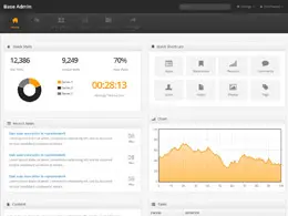 灰色系的后台管理系统界面设计欣赏